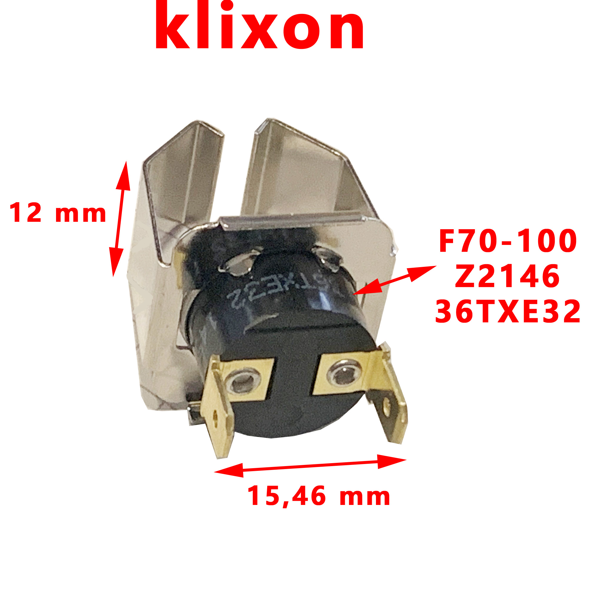 Thermostat ou klixon pour ventilateur supplémentaire de l’agregat Dometic des réfrigerateurs à absorption – Image 2