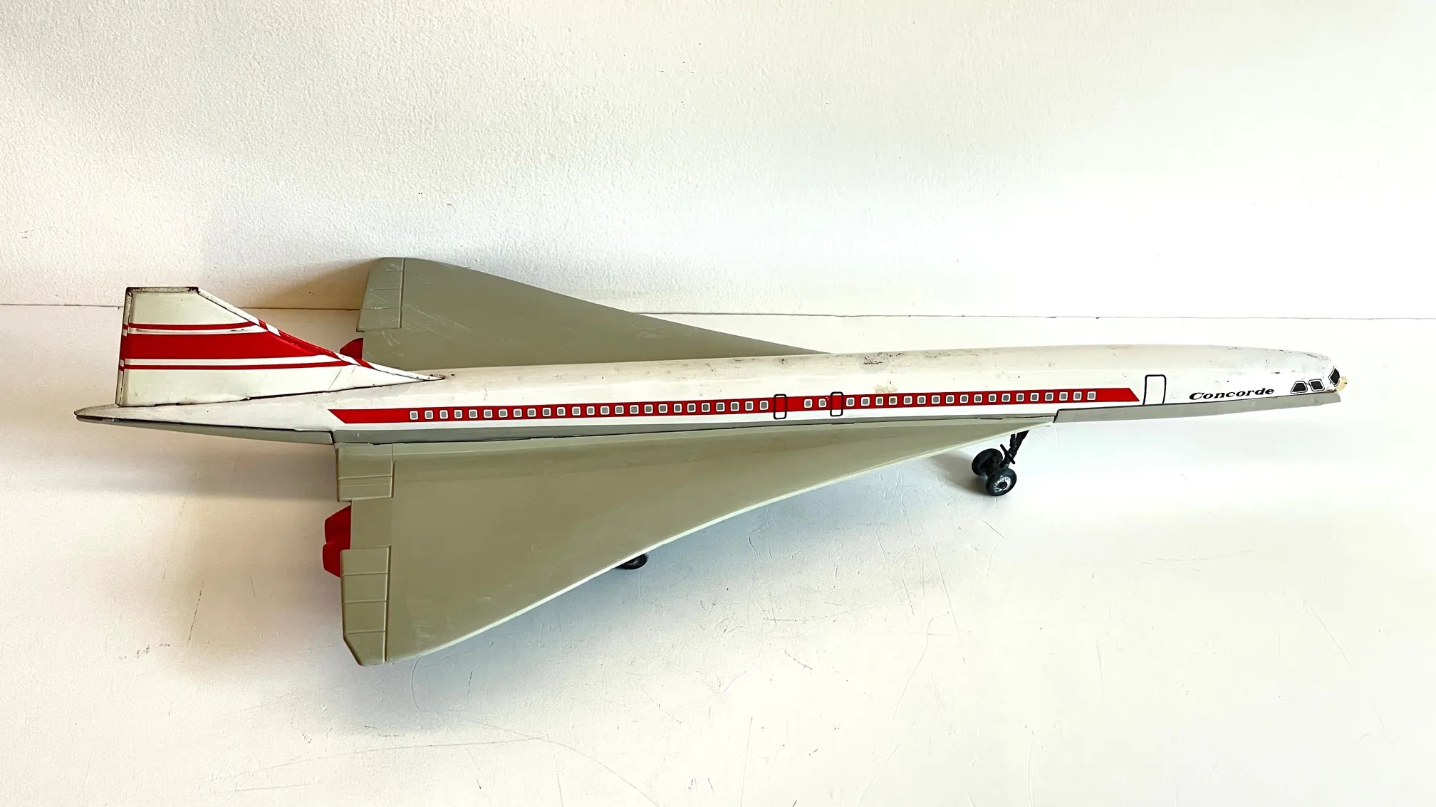 Avion CONCORDE Jouet Métal JOUSTRA Vintage – Image 8
